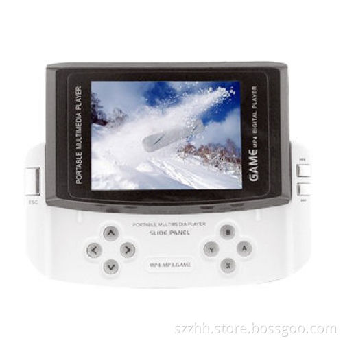 Game MP4 Player with 2.8-inch 262K TFT Screen, Slide Panel, 1 to 8GB Flash and FM Radio